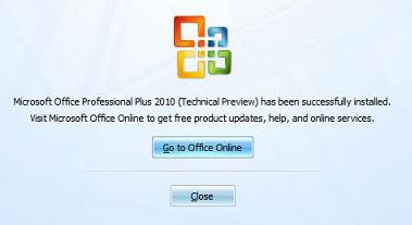 Microsoft Office 2010将采用虚拟化机制