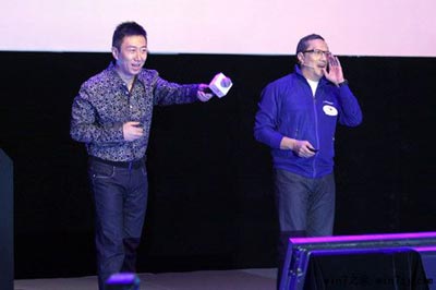 Windows 7中文版 北京发布会现场