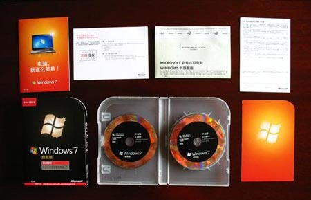 Windows 7中文旗舰版新装开包欣赏
