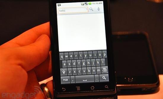 摩托罗拉发布 首款Android 2.0手机Droid