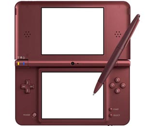 任天堂发布 4.2寸屏放大版掌机DSi LL