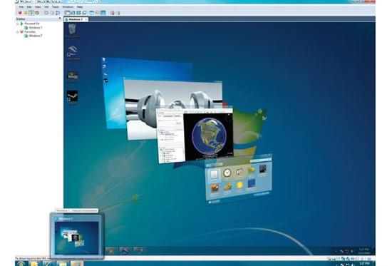 VMware发布Windows平台Workstation7 全面支持Win7 Aero
