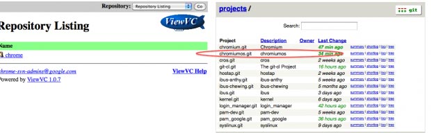 Google公布Chrome OS源码可下载