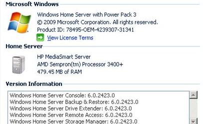 微软Windows Home Server PP3正式版发布