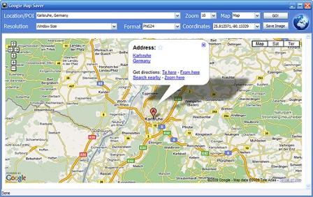 Google Map Saver 高分辨率地图下载