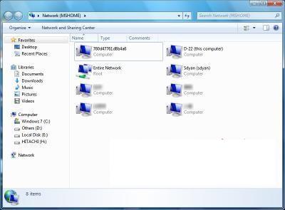 Windows 7局域网与XP共享的办法