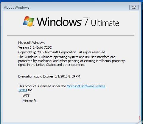 Windows7 7260截图泄漏及MD5值，但暂无下载！