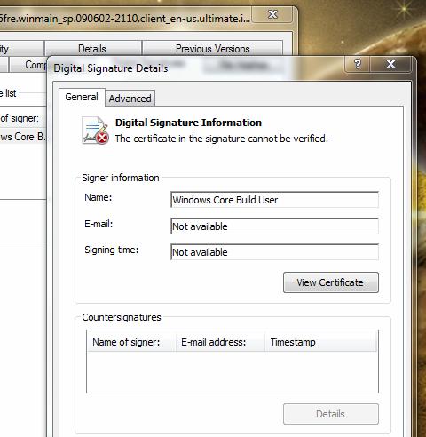 Windows 7 SP1 build 7227泄漏