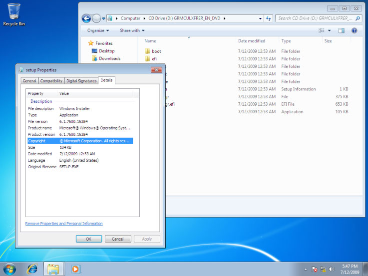 最新 Windows 7 RTM x64 下载