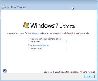 Windows 7 Ultimate RTM正式英文版安装