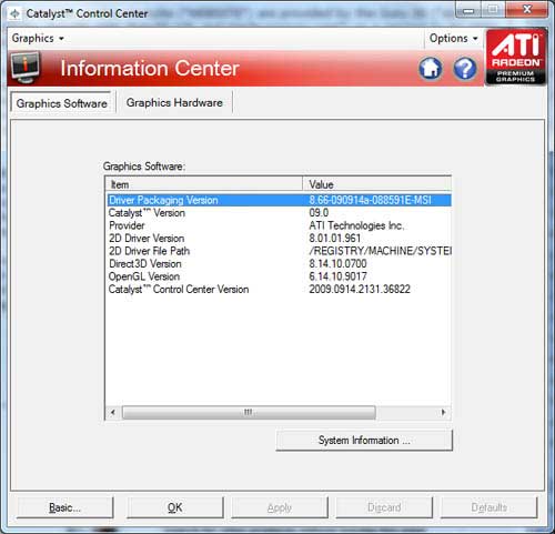 AMD ATI Catalyst 9.10 Beta版驱动 For Win7