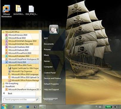 Microsoft Office 2010 RTM分支Build 4730泄露 