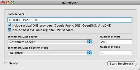 Google推出DNS测速工具Namebench 1.1测试版