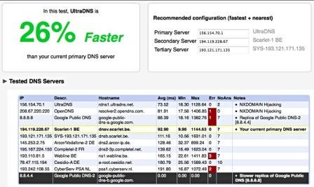 Google推出DNS测速工具Namebench 1.1测试版