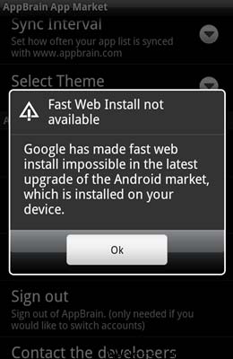 Google封杀网页远程安装手机软件