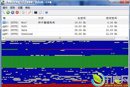 磁盘整理工具UltraDefrag 5.0发布