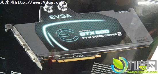 EVGA推出首款水冷版显卡GeForce GTX 580上市 售价699美元