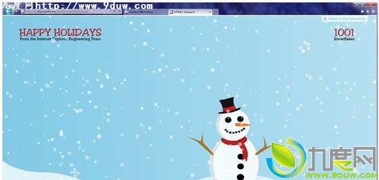 微软提供IE9 HTML5渲染测试