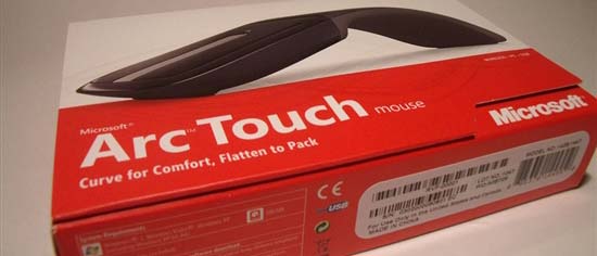 微软放出Arc Touch触摸鼠标