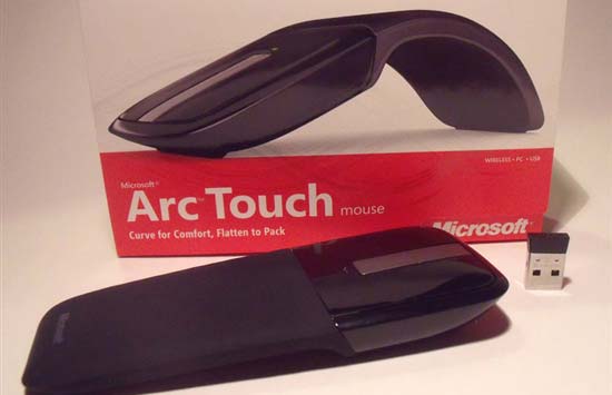 微软放出Arc Touch触摸鼠标