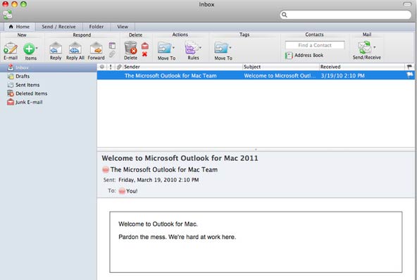Mac版Office 2011截图曝光