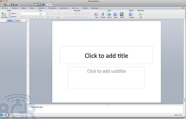 Mac版Office 2011截图曝光