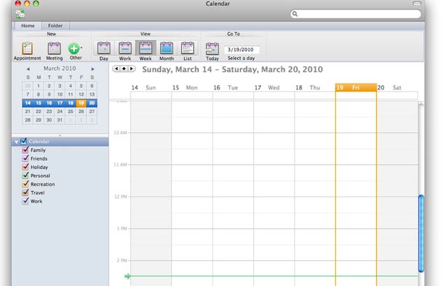 Mac版Office 2011截图曝光
