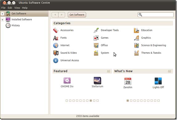 Ubuntu 10.10 Alpha3更新 针对上网本改进不少