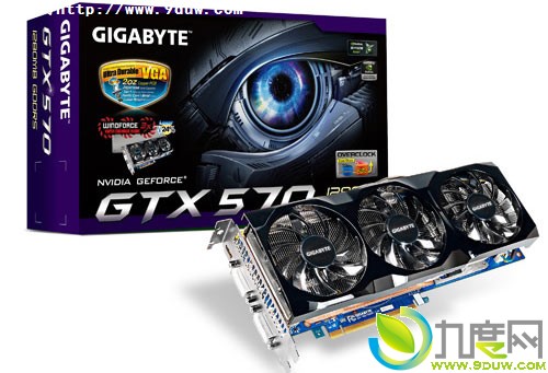技嘉推出旗下首款非公版GeForce GTX 580/570显卡“GV-N580UD-15I”、“GV-N570OC-13I”