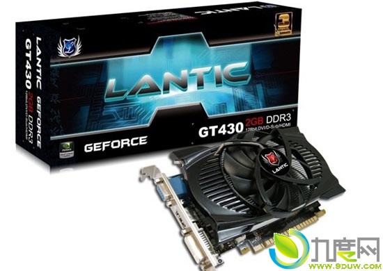 乔帝科技推出首款2GB显卡NVIDI GeForce GT 430