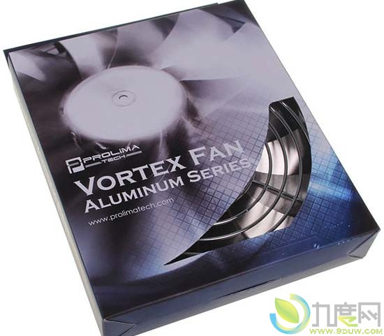 采融推出140mm绞肉机铝质扇叶红色LED发光风扇Aluminium Vortex Silver Wings