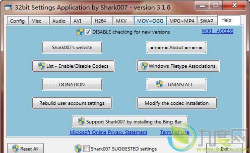 Win7视频解码器Win7codecs 3.1.6发布：新增FFDshow QuickSync功能