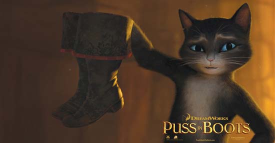 Windows 7桌面主题《穿靴子的猫》（Puss In Boots）