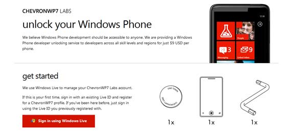 Windows Phone 7.5芒果解锁工具发布
