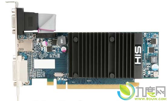 HIS再发半高式刀6450显卡:“HIS 6450 Silence 2GB DDR3 PCI-E DVI/HDMI/VGA”