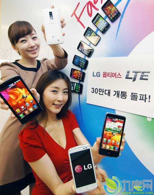 红色版LG Optimus LTE正式登入日本市场