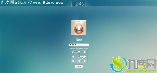 微软Windows8安装和登陆界面