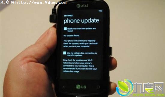 微软提供遭遇Windows Phone 7升级故障及解决方法