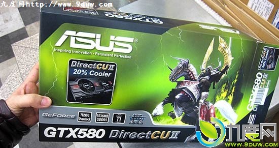 华硕推出三插槽GeForce GTX 580显卡售价53800-56800日元