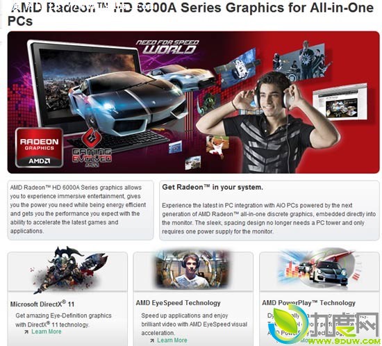 AMD新推DX11新核心OEM专用显卡Radeon HD 6670/6570/6450
