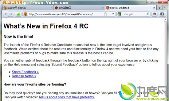 Mozilla Firefox 4.0 RC正式发布
