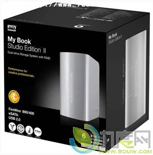 西部数据推出新款6TB外置硬盘My Book Studio Edition II
