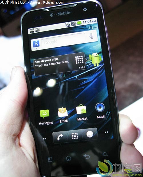 双核Android2.2智能手机T-Mobile G2x正式发布