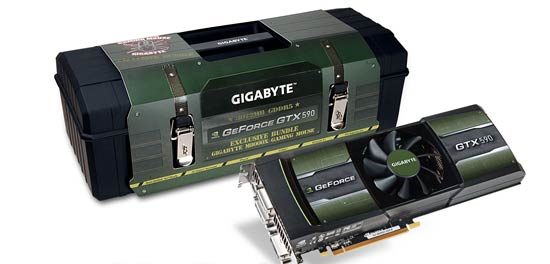 NVIDIA发布双芯旗舰显卡GeForce GTX 590