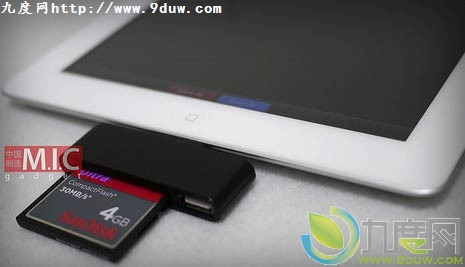 MIC Gadget推出iPad专用CF卡读卡器