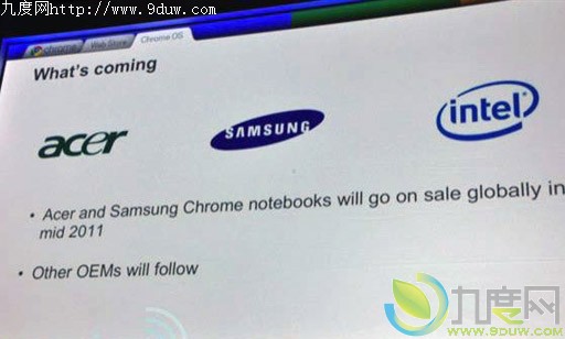 传谷歌Chrome OS系统将于5月正式发布
