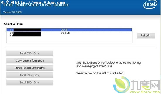 Intel英特尔SSD Toolbox固态硬盘工具箱2.0.2版