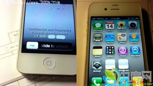 美国T-Mobile白色版iPhone 4原型机现身