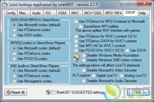视频解码利器：Windows 7 Codecs(Win7codecs) v2.8.5正式版