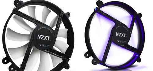 NZXT推出LED灯光机箱风扇